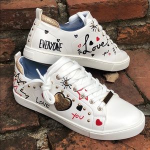 Aldo Love Is Love Tennis Shoes